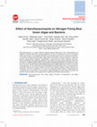 Research paper thumbnail of Effect of Nanohexaconazole on Nitrogen Fixing Blue Green Algae and Bacteria