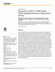 Research paper thumbnail of Inactivation of DAP12 in PMN Inhibits TREM1-Mediated Activation in Rheumatoid Arthritis