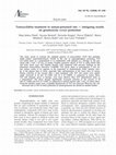 Research paper thumbnail of Tenocyclidine treatment in soman-poisoned rats — intriguing results on genotoxicity versus protection