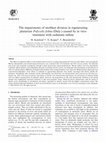 Research paper thumbnail of The impairments of neoblast division in regenerating planarian Polycelis felina (Daly.) caused by in vitro treatment with cadmium sulfate