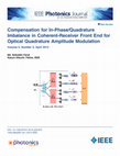 Research paper thumbnail of Compensation for in-phase/quadrature imbalance in coherent-receiver front end for optical quadrature amplitude modulation