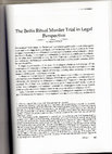 Research paper thumbnail of The Beilis Ritual Murder Trial in Legal Perspective