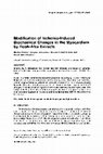 Research paper thumbnail of Modification of ischemia-induced biochemical changes in the myocardium by Rooh-Afza extracts