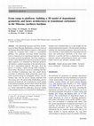 Research paper thumbnail of From ramp to platform: building a 3D model of depositional geometries and facies architectures in transitional carbonates in the Miocene, northern Sardinia