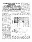 Research paper thumbnail of Crustal Root Beneath the Urals: Wide-Angle Seismic Evidence