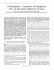 Research paper thumbnail of A phylogenetic, ontogenetic, and epigenetic view of bio-inspired hardware systems