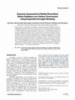 Research paper thumbnail of Exposure assessment of mobile phone base station radiation in an outdoor environment using sequential surrogate modeling