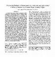 Research paper thumbnail of Evaluating Barriers to Participation by Fertilizer and Agricultural Chemical Dealers in a Federal Water Quality Project