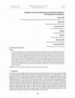 Research paper thumbnail of Stagnation of Rice Straw Agribusiness Development in Malaysia: The Entrepreneurs' Perspectives