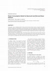 Research paper thumbnail of Power consumption model for macrocell and microcell base stations