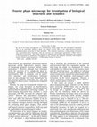 Research paper thumbnail of Fourier phase microscopy for investigation of biological structures and dynamics