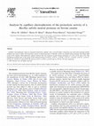 Research paper thumbnail of Analysis by capillary electrophoresis of the proteolytic activity of a Bacillus subtilis neutral protease on bovine caseins