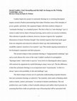 Research paper thumbnail of God, Sexuality, and the Self: A Review