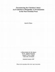 Research paper thumbnail of Encountering the Christian Colony: An Evaluation of Hospitality as Proclamation in the Post-Christian West