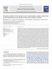 Research paper thumbnail of Structural evolution of the Day Nui Con Voi metamorphic complex: Implications on the development of the Red River Shear Zone, Northern Vietnam