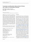 Research paper thumbnail of Concordance and Discordance Between Brain Perfusion and Atrophy in Frontotemporal Dementia