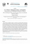 Research paper thumbnail of Serafino, G., "Los “últimos” tlahmaquetl nahuas: continuidades e innovación en la Montaña de Guerrero, México",  Anales de Antropología, Vol. 50-II, 2016, pp. 288-302.