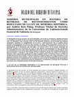 Research paper thumbnail of Deberes municipales en materia de retirada de reconocimientos como resultado de la Ley de Memoria Histórica