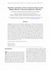 Research paper thumbnail of Disability and Quality of Life in Euthymic Patients with Bipolar Affective or Recurrent Depressive Disorder