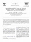 Research paper thumbnail of Theoretical investigation on the one- and two-photon absorption properties of multi-branched oligomers with truxenone center and fluorene branches