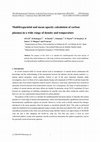 Research paper thumbnail of Multifrequential and mean opacity calculation of carbon plasmas in a wide range of density and temperature