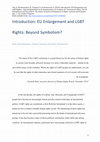 Research paper thumbnail of Introduction: EU Enlargement and LGBT Rights: Beyond Symbolism?