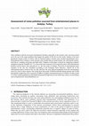 Research paper thumbnail of Assessment of noise pollution sourced from entertainment places in Antalya, Turkey