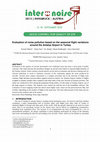 Research paper thumbnail of Evaluation of noise pollution based on the seasonal flight variations around the Antalya Airport in Turkey