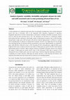 Research paper thumbnail of Analysis of genetic variability, heritability and genetic advance for yield and yield associated traits in some promising advanced lines of rice