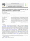 Research paper thumbnail of Variability in the implementation of Team Decisionmaking (TDM): Scope and compliance with the Family to Family practice model