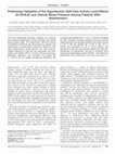 Research paper thumbnail of Preliminary Validation of the Hypertension Self-Care Activity Level Effects (H-SCALE) and Clinical Blood Pressure Among Patients With Hypertension