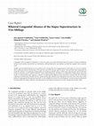 Research paper thumbnail of Bilateral Congenital Absence of the Stapes Superstructure in Two Siblings