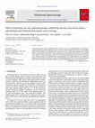 Research paper thumbnail of Effect of pyridine on zinc phthalocyanine studied by density functional theory calculations and infrared absorption spectroscopy