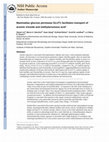 Research paper thumbnail of Mammalian glucose permease GLUT1 facilitates transport of arsenic trioxide and methylarsonous acid