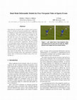 Research paper thumbnail of Dual-Mode Deformable Models for Free-Viewpoint Video of Outdoor Sports Events