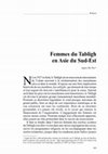 Research paper thumbnail of Femmes du Tabligh en Asie du Sud-Est