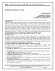 Research paper thumbnail of Banking Sector Reforms in India