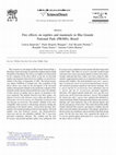 Research paper thumbnail of Fire effects on reptiles and mammals in Ilha Grande National Park (PR/MS), Brazil