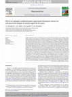 Research paper thumbnail of Effects of a gliadin-combined plant superoxide dismutase extract on self-perceived fatigue in women aged 50–65 years