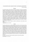 Research paper thumbnail of Caracterización del escenario económico de Ecuador y sus determinantes, período 2015-2016