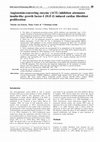 Research paper thumbnail of Angiotensin-converting enzyme (ACE) inhibition attenuates insulin-like growth factor-I (IGF-I) induced cardiac fibroblast proliferation