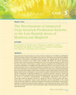 Research paper thumbnail of The Development of Integrated Crop-livestock Production Systems in the Low Rainfall Areas of Mashreq and Maghreb