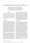 Research paper thumbnail of A TDMA-based mechanism to enforce real-time behavior in WiFi networks