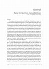 Research paper thumbnail of Editorial. Raza: Perspectivas transatlánticas. Anuario Colombiano de Historia Social y de la Cultura 43.2  (2016), 23-30. Jean-Frédéric Schaub, Silvia Sebastiani & Max S. Hering Torres.