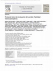 Research paper thumbnail of Protocolo breve de evaluación del suicidio: fiabilidad interexaminadores