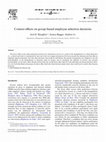 Research paper thumbnail of Context effects on group-based employee selection decisions