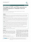 Research paper thumbnail of The impact of FGFR1 and FRS2α expression on sorafenib treatment in metastatic renal cell carcinoma