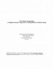 Research paper thumbnail of The Problem Solving Buffet: A Multiple Perspective Approach to Teaching Reflective Problem Solving