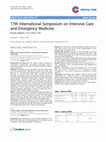 Research paper thumbnail of Epinephrine application via a conventional endotracheal airway and via the Combitube™ in esophageal position in an animal model