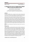 Research paper thumbnail of A Comparative Study of Human Development Index of Selected Indian States